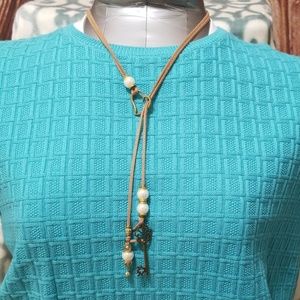 🎉SALE⭐Beautiful Leather adjustable Necklace